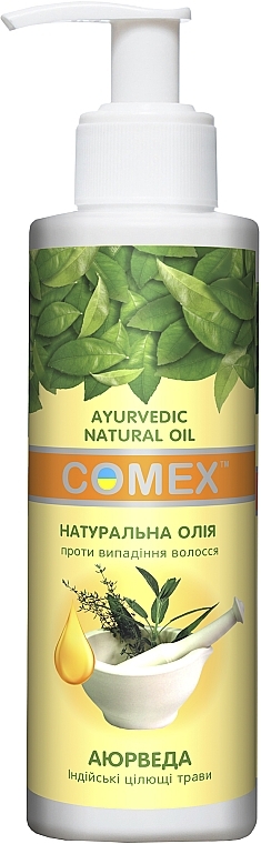 Naturalny olejek na wypadanie włosów - Comex Ayurverdic Natural Oil — Zdjęcie N2