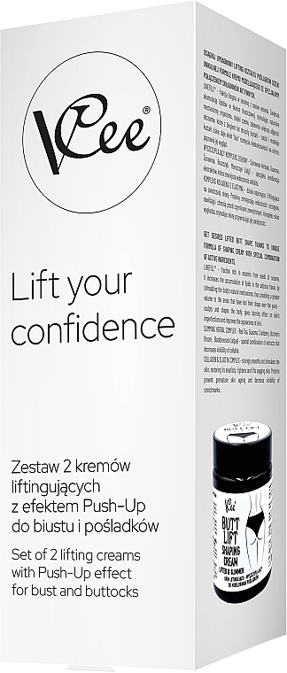 Zestaw - Vcee Lift Your Confidence (b/cr/2x100ml) — Zdjęcie N1