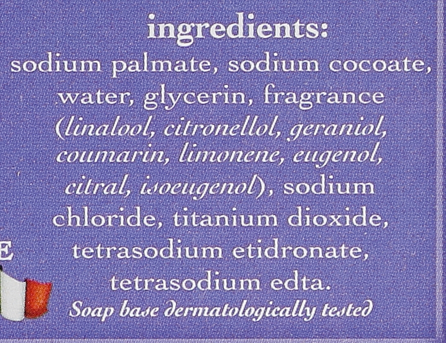 Zestaw mydeł w kostce Lawenda - Saponificio Artigianale Fiorentino Lavender Toscana (6 x soap 50 g) — Zdjęcie N2