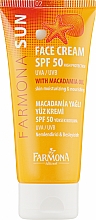 Krem do twarzy z olejem makadamia - Farmona Sun SPF 50 — Zdjęcie N1