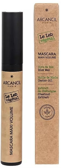 Tusz do rzęs - Arcancil Paris le Lab Vegetal Maxi Volume Mascara — Zdjęcie N2