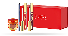 Kup Zestaw - Pupa My Fabulous Beauty Box Summer Escape (eye/sh/2g + eye/pen/1.6g + lipstick/4.5ml + lipstick/4.5ml)