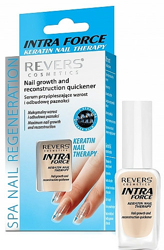 Serum przyspieszające wzrost i odbudowę paznokci - Revers Intra Force Kreatin Nail Therapy  — Zdjęcie N1