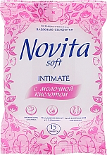Kup Chusteczki nawilżane do higieny intymnej - Novita Soft