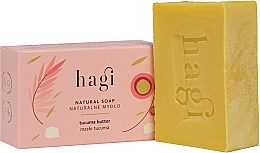 Naturalne mydło z masłem tucuma - Hagi Ogień — Zdjęcie N1