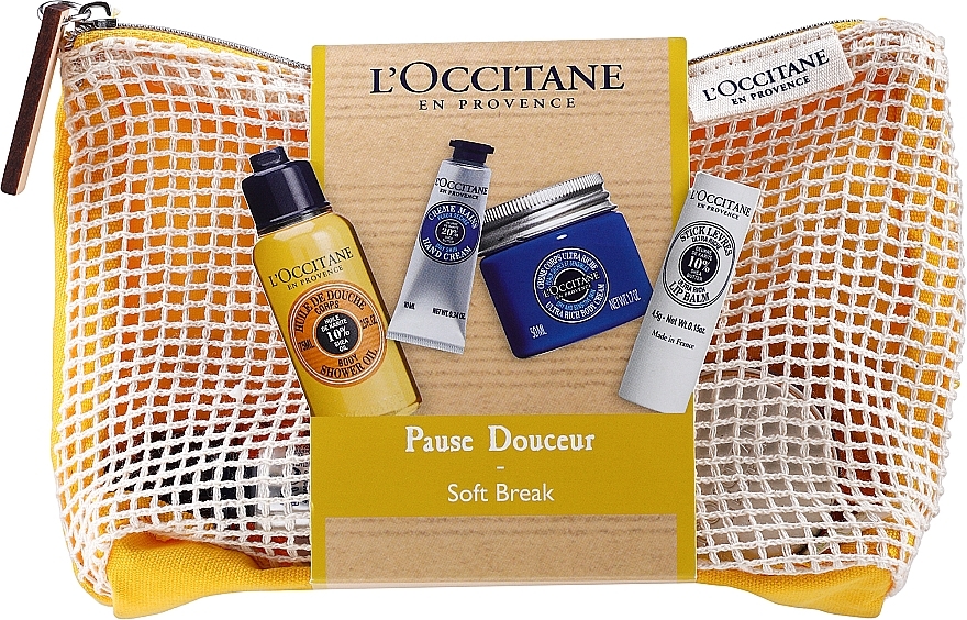 Zestaw, 5 produktów - L'Occitane Shea Butter Gift Set — Zdjęcie N1