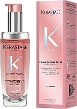 Olejek nabłyszczający do włosów - Kerastase Chroma Absolu Radiance Sublimating Oil Refillable — Zdjęcie N2