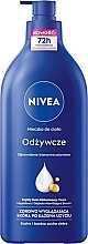 Духи, Парфюмерия, косметика Odżywcze mleczko do ciała z pompką - NIVEA Nourishing Richly Caring Body Lotion