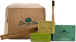 Kup Zestaw - Dr. Tree (shm 75 g + sh/gel 120 g + bag + toothbrush) 