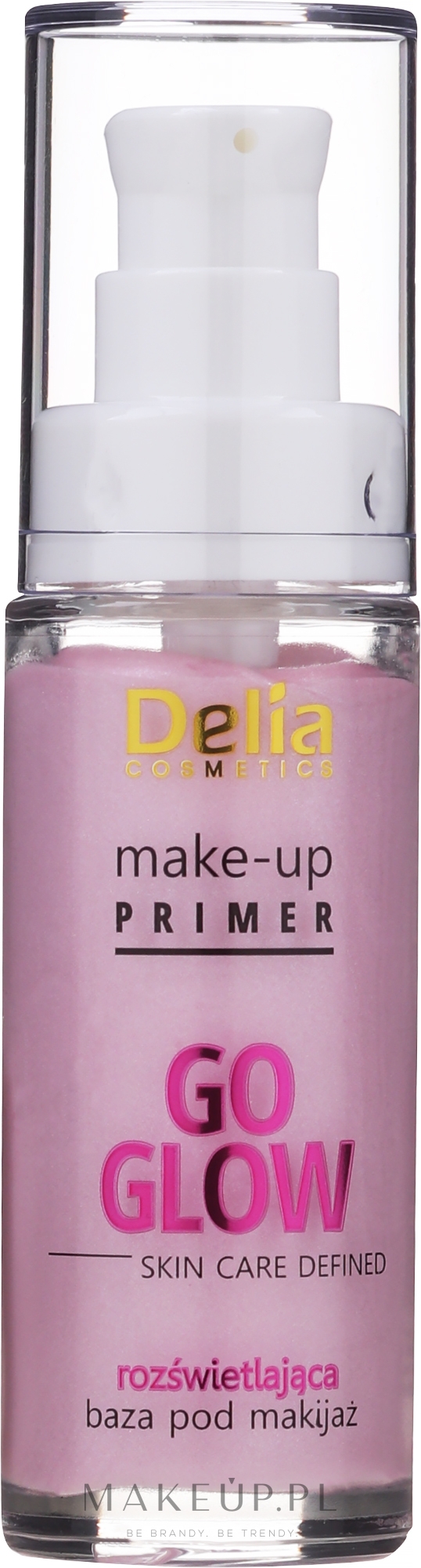 Baza pod makijaż - Delia Cosmetics Go Glow Face Primer — Zdjęcie 30 ml