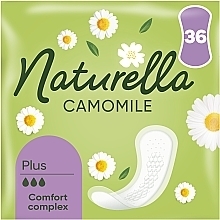 Wkładki higieniczne z rumiankiem, 36 szt. - Naturella Camomile Normal Plus — Zdjęcie N1