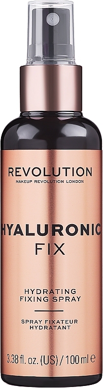 Spray utrwalający makijaż - Makeup Revolution Hyaluronic Fix Spray