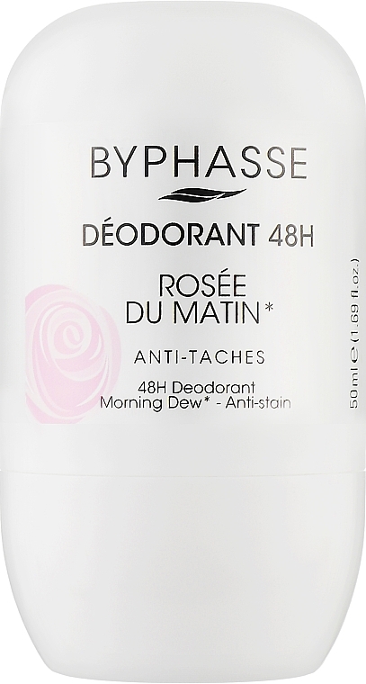 Dezodorant w kulce Poranna rosa - Byphasse 48h Deodorant Rosee Du Matin