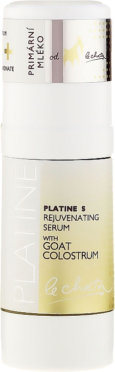 WYPRZEDAŻ Odmładzające serum z placentą koziej siary - Le Chaton Platine Skin Rejuvenating Serum With Goat Colostrum Platinum * — Zdjęcie N1