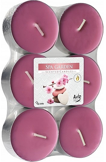 Zestaw podgrzewaczy zapachowych SPA Garden - Bispol Spa Garden Maxi Scented Candles — Zdjęcie N1