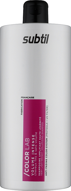 Ultralekki szampon zwiększający objętość włosów cienkich - Laboratoire Ducastel Subtil Color Lab Volume Intense Very Lightweight Volumizing Shampoo — Zdjęcie N3