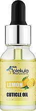 Olej do pielęgnacji skórek Cytryna - Nails Molekula Professional Cuticle Oil — Zdjęcie N1