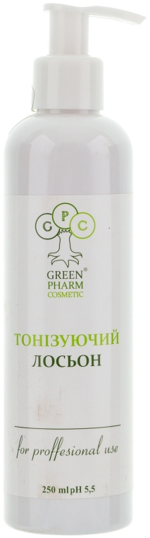 Kojący płyn tonizujący do twarzy - Green Pharm Cosmetic 