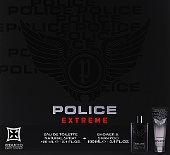 Kup Police Extreme - Zestaw (edt/100ml + shampo/100ml)