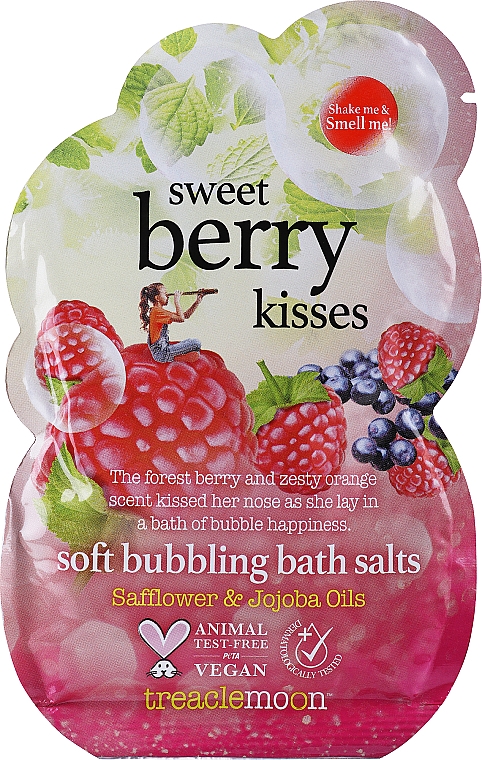 Sól do kąpieli - Treaclemoon Sweet Berry Kisses Soft Bubbling Bath Salts — Zdjęcie N1