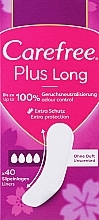 Kup PRZECENA! Wkładki higieniczne, 40 szt. - Carefree Plus Long Light Scent *