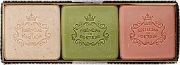 Zestaw aromatycznych mydeł - Essencias de Portugal Aromas Collection Winter Set (3 x soap 80 g) — Zdjęcie N1