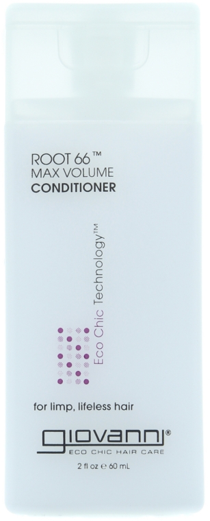 Odżywka Maksymalna objętość - Giovanni Eco Chic Hair Care Root 66 Max Volume Conditioner