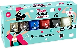Kup Zestaw lakierów do paznokci - Maga Cosmetics Teen Drops Tik Tok Star V.03