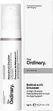 Serum do twarzy z retinolem - The Ordinary Retinal 0.2% Emulsion Serum — Zdjęcie N2