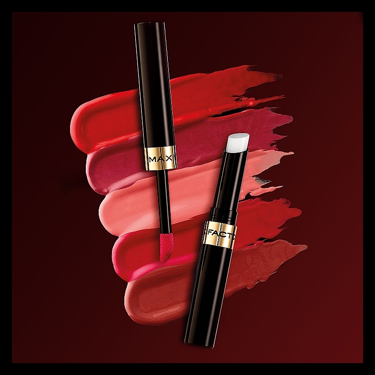 WYPRZEDAŻ Dwufazowa pomadka w płynie o długotrwałym efekcie - Max Factor Lipfinity Lip Colour 24h * — Zdjęcie N8