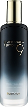 Emulsja z mucyną czarnego ślimaka i peptydami - FarmStay Black Snail & Peptide9 Perfect Emulsion  — Zdjęcie N1