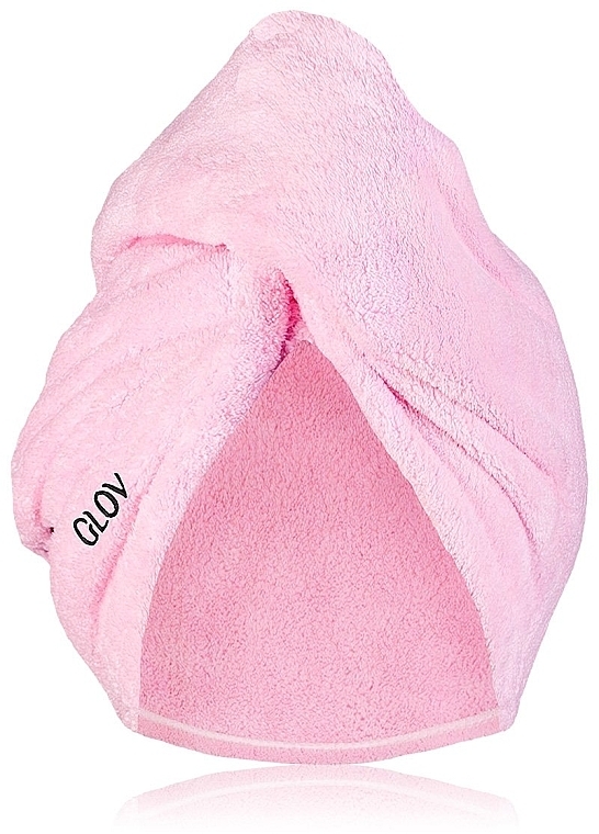 Maska do włosów, różowa - Glov Soft Hair Wrap  — Zdjęcie N1