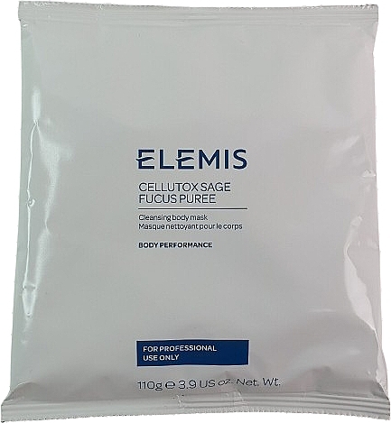 Oczyszczająca maska do ciała - Elemis Cellutox Sage Fucus Puree Cleansing Body Mask  — Zdjęcie N1