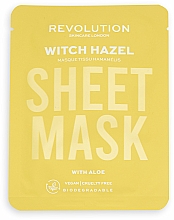 Zestaw do pielęgnacji twarzy - Revolution Skincare Blemish Prone Skin Biodegradable Sheet Mask (3 x f/mask) — Zdjęcie N3