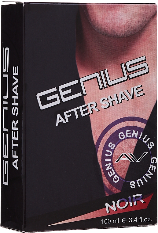 Płyn po goleniu - Genius Noir After Shave — Zdjęcie N2