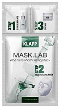 Maska Aloes - Klapp Mask Lab Aloe Vera Moisturizing Mask — Zdjęcie N1