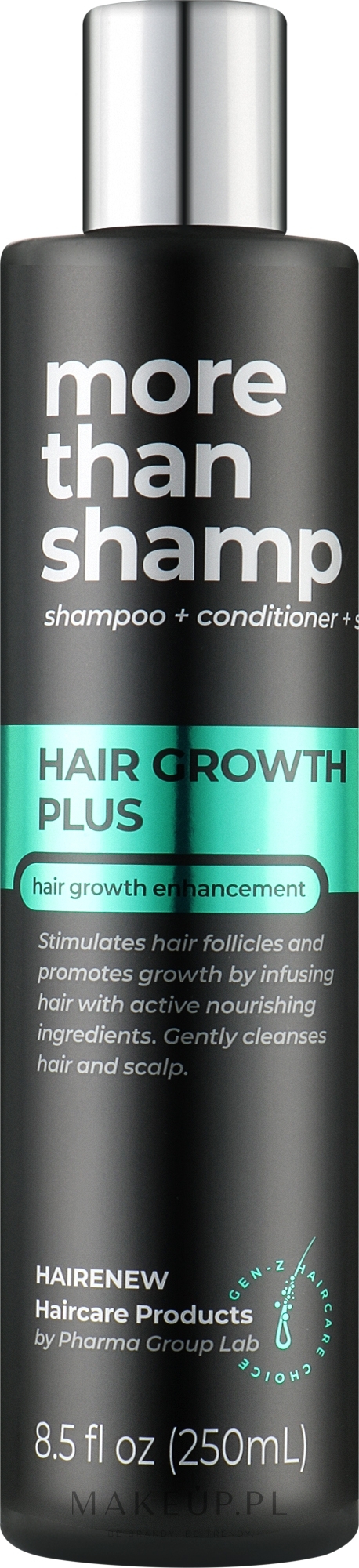 Szampon na porost włosów - Hairenew Hair Growth Plus Shampoo — Zdjęcie 250 ml