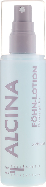 Ochronny lotion do suszenia włosów - Alcina Professional Blow-Drying Lotion — Zdjęcie N1