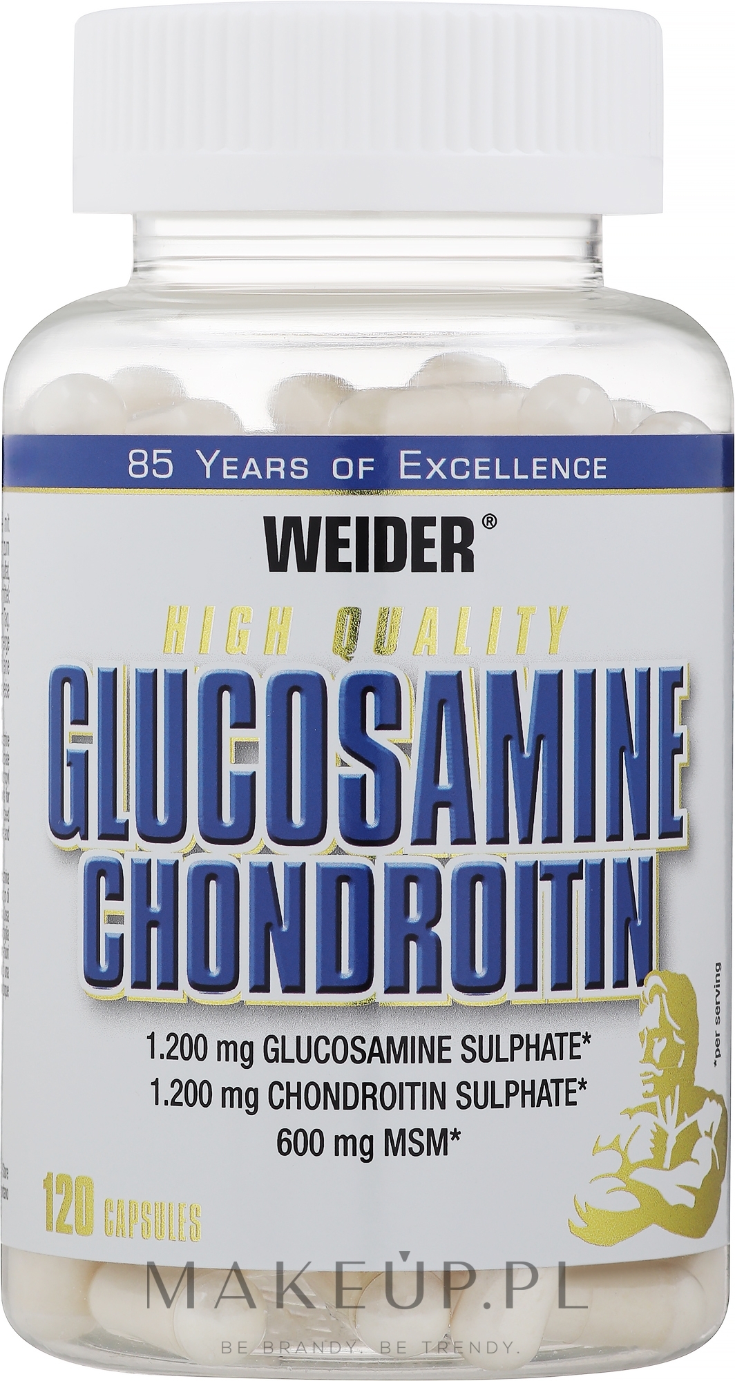 Witaminy - Weider Glucosamin-Chondroitin Plus MSM — Zdjęcie 120 szt.