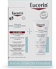 Zestaw - Eucerin AtopiControl (h/cr/75ml + cream/40ml) — Zdjęcie N1