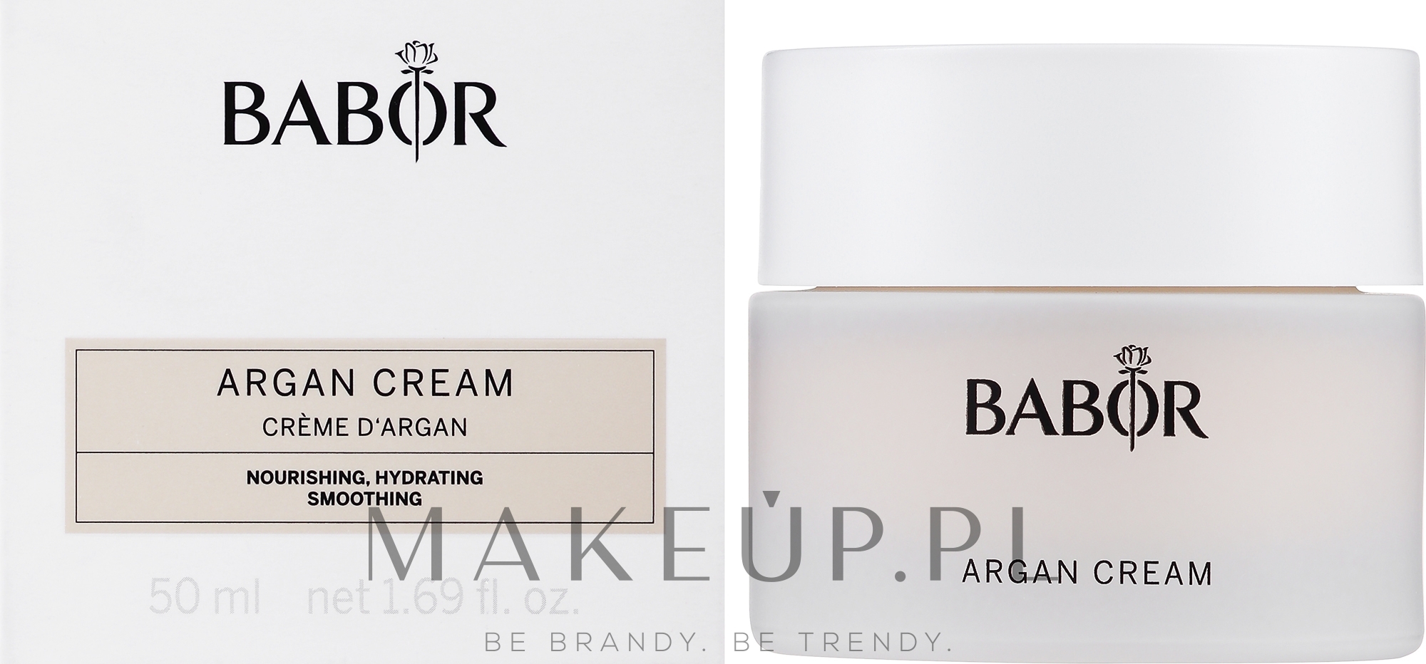 Lekki nietłusty krem regenerujący do twarzy Argan - Babor Argan Cream — Zdjęcie 50 ml