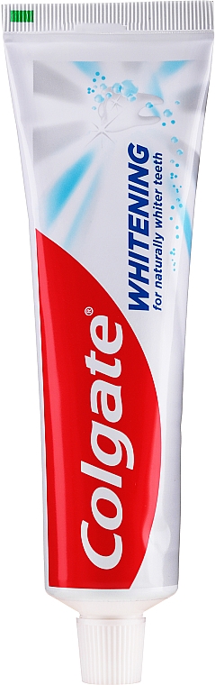 Wybielająca pasta do zębów - Colgate Whitening Fluoride And Calcium — Zdjęcie N1