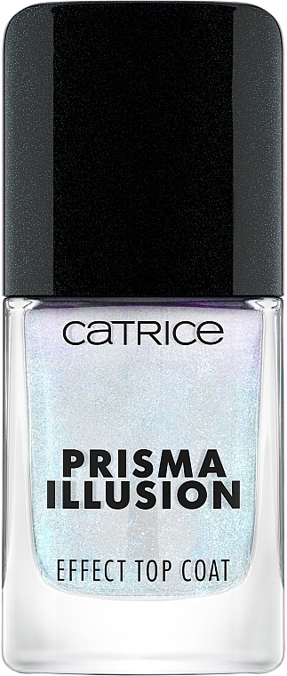 Top coat do paznokci z efektem pryzmatycznym - Catrice Prisma Illusion Effect Galactic Dust Top Coat — Zdjęcie N2