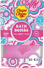 Kup Kula do kąpieli - Bi-es Chupa Chups Bath Bombs Strawberry Shake