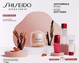 Kup Zestaw - Shiseido Benefiance Value Set (f/cr/50ml + foam/15ml + f/lot/30ml + conc/10ml)