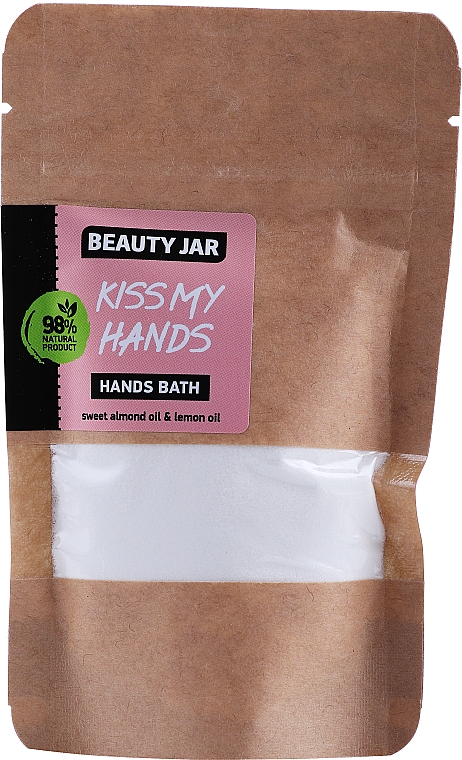 Puder do kąpieli rąk - Beauty Jar Kiss My Hands Hands Bath — Zdjęcie N1