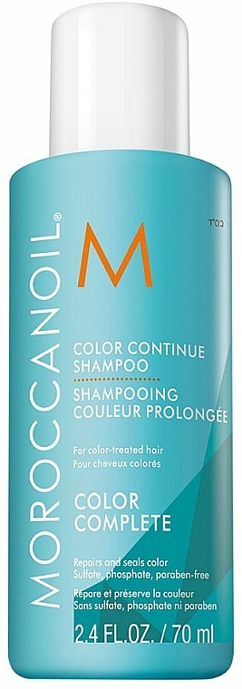 Szampon do włosów utrzymujący kolor - Moroccanoil Color Continue Shampoo (mini) — Zdjęcie N1