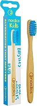Kup Bambusowa szczoteczka dla dzieci, miękka, niebieska - Nordics Bamboo Toothbrush
