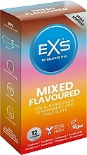 Prezerwatywy - EXS Mixed Flavour Condoms — Zdjęcie N2