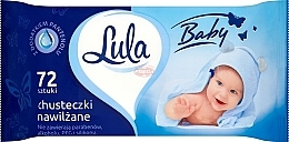 Kup Chusteczki nawilżane dla dzieci z pantenolem, 72 szt. - LULA Baby Wipes With Panthenol